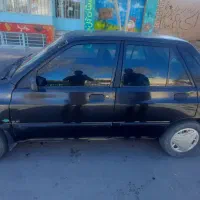 پراید مشکی رنگ متالیک مدل ۸۴ دوگانه سوز کارخانه‌ای