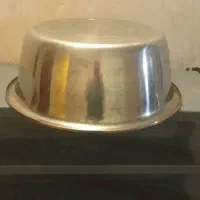 لگن استیل بزرگ
