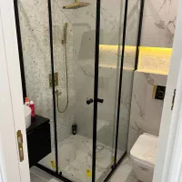 نصبواجراکابین دوشدرانواعسایز ورنگ پروفیل و شیشه|مصالح و تجهیزات ساختمان|بانه, |دیوار