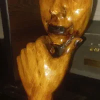 مجسمه تفکر|مجسمه، تندیس، ماکت|اسلام‌شهر, مطهری|دیوار