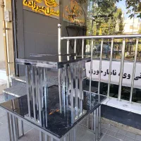 جلومبلی مدل پایه ال رادیاتی کنسول استند نهارخوری|مبلمان خانگی و میز عسلی|مشهد, ولیعصر (شهرک غرب)|دیوار