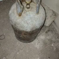 کپسول گاز پرسی ۲ عدد یکی پر یکی خالی