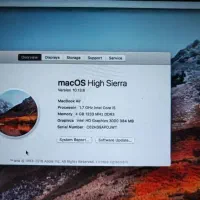 لپ تاپ مک بوک ایر macbook air مدل ۲۰۱۳