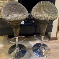 صندلی جک دار حصیری