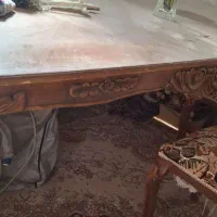 میز ناهار خوری ۱۲ نفره با چوب سالم