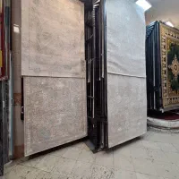 قالیچه پینتر بژ ۱۵۰ در ۲۲۵ دختر مهربان نگارین|فرش|مشهد, امیر|دیوار