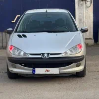 ۲۰۶ تیپ ۲ نقره ای|خودرو سواری و وانت|نکا, |دیوار