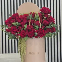 باکس گل رز خاص و زیبا کد ۱۴۱۹ گلاریس