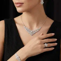 سرویس بدون انگشتر Ahmadi silver
