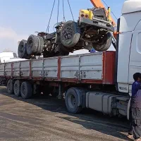 کشنده و کامیون تصادفی مشکل دار تعمیرگاهی چپ شده|خودرو سنگین|تهران, ایران|دیوار