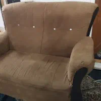 مبلمان راحتی کارکرده سالم|مبلمان خانگی و میز عسلی|قم, انصار‌الحسین|دیوار