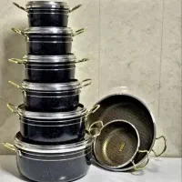 قابلمه ۱۴پارچه کف زنبوری|ظروف پخت‌وپز|مشهد, نوید|دیوار