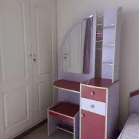 سرویس خواب تکنفرهMDF اصل درجه1+تشک+میزآرایش+پاتختی|تخت و سرویس خواب|شیراز, معالی‌آباد|دیوار