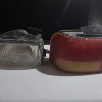 چراغ جلو و خطر عقب پراید