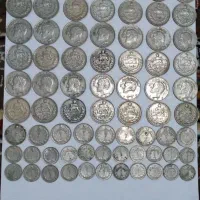 نزدیک 80 عدد سکه پهلوی