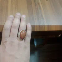 انگشتر عقیق نقره