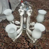 تمام پنج عدد لوستر با قیمتی فوق العاده سالم و بشرط|لوستر و چراغ آویز|ورامین, ورامین|دیوار