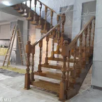 کاور کف پله کنسول دوبلکس گرد نرده چوبی تک محور|خدمات پیشه و مهارت|چهاردانگه (تهران), |دیوار