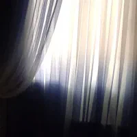 پرده حریر دوتکه درحدنو حدودیکسال استفاده شده|پرده، رانر، رومیزی|قرچک, میرزائی جنوبی|دیوار