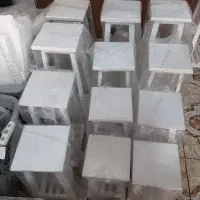 پایه گلدان چهار عددی تمام چوب