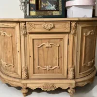 کنسول چوب راش