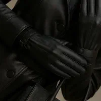 دستکش چرم زنانه( پنجاه درصد تخفیف)