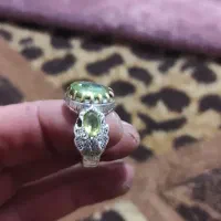 انگشتر زبرجد اصل افغان بدون یک کم نا خالصی|جواهرات|بروجرد, |دیوار