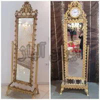 آینه ایستاده قدی کنارسالنی آینه قدی طرح برنزی|آینه|مشهد, طلاب|دیوار