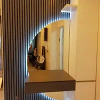 اینه نیم دایره بک لایت|آینه|تهران, صادقیه|دیوار