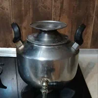 کتری شیر دار استیل سالم مناسب باغ