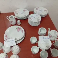 سرویس استیل و  چینی|ظروف سرو و پذیرایی|شیراز, گل سرخ|دیوار