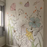 نقاشی دیواری مدارس،منازل ،کافه رستوران ها|خدمات پیشه و مهارت|اصفهان, مرداویج|دیوار