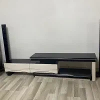 میز تلویزیون دو حالته در حد نو