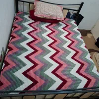 تخت فر فوژه دونفره فلزی|تخت و سرویس خواب|شهریار, اصیل آباد|دیوار