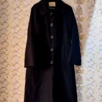 پالتو فوتر خزدار گرم مشکی|لباس|گلبهار, شهر جدید گلبهار|دیوار