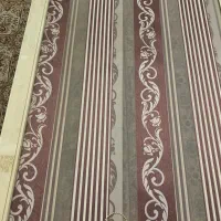 پرده زبرا بادمجونی خوشرنگ