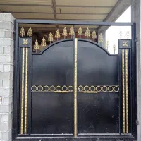 ساخت درب حیاط