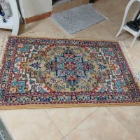 فرش ماشینی یک در یکو نیم|فرش|کرمانشاه, |دیوار