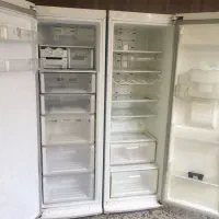 یخچال فریزر دوقلو اسنوا سفید|یخچال و فریزر|مشهد, احمدآباد|دیوار