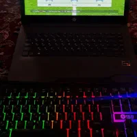 لپتاپ hp AMD RYZEN 5 با موس و کیبورد گیمینگ