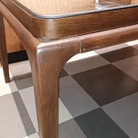 میز غذا خوری هشت نفره به همراه هشت صندلی