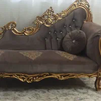 مبل استیل ده نفره شزلون دار