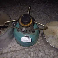 چراغ نفتی با وسایل کامل ساخت شوروی سالم درحدنو