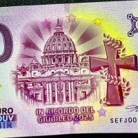 اسکناس صفریورو واتیکان|کلکسیون سکه، تمبر، اسکناس|بوشهر, |دیوار