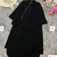 مانتو کفتان مشکی