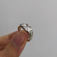 انگشتر نقره مردانه