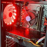 کیس گیمینگ / 16گیگ رم/ RX580 8G / گیم های روز دنیا|رایانه رومیزی|قرچک, |دیوار