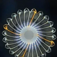 لوستر لامپ دست ساز