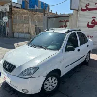 تیبا صندوق دار مدل ۹۶ سفید|خودرو سواری و وانت|یزد, |دیوار