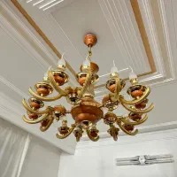 لوستر|لوستر و چراغ آویز|کاشان, زیتون|دیوار